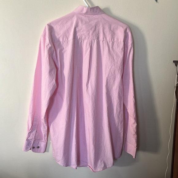 Wrangler Western Shirts / men’s / pink ribbon /sizeM - Picture 4 of 6